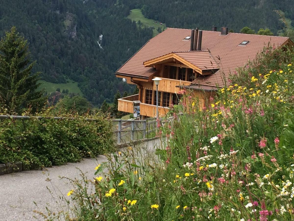 Holiday Flat #1, Chalet Aberot, Wengen, Switzerland Esterno foto