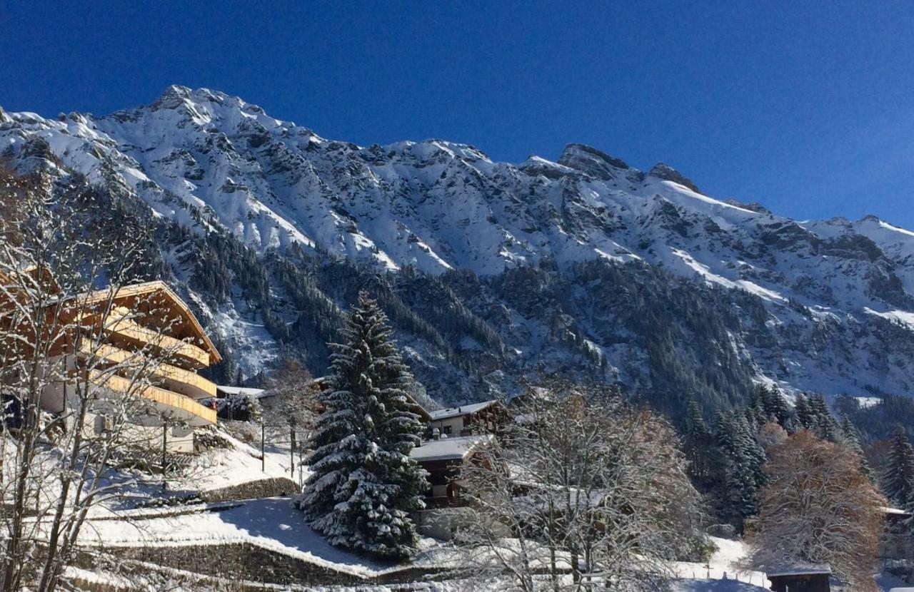 Holiday Flat #1, Chalet Aberot, Wengen, Switzerland Esterno foto