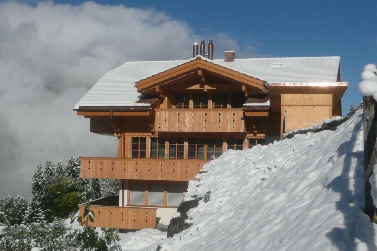 Holiday Flat #1, Chalet Aberot, Wengen, Switzerland Esterno foto